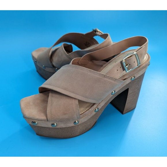 VINCE CAMUTO‎ slingback platform sandals new without box - Picture 1 of 10